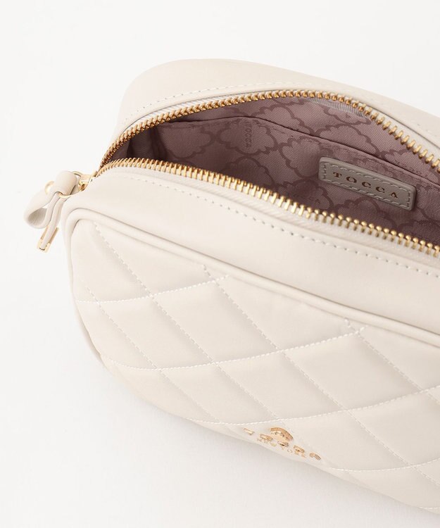 TOCCA PILA CAMERA BAG ショルダーバッグ アイボリー系