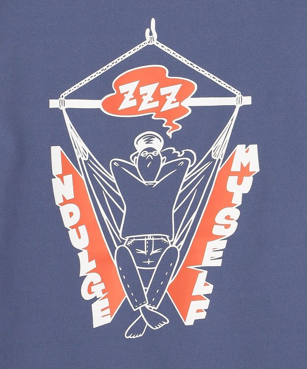 SHARE PARK LADIES 【KIDS】UVカット アートコラボロングTシャツ〈Hammock〉 ネイビー