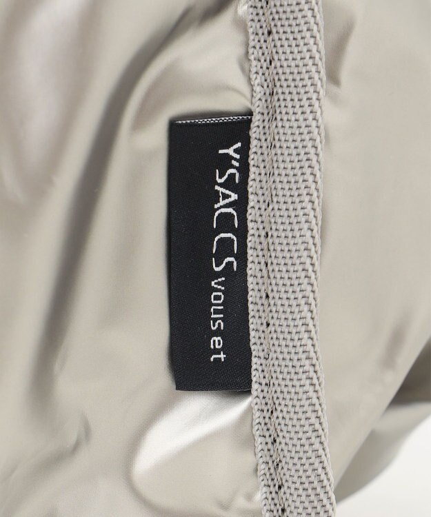 Y'SACCS 【Y’SACCS vous et】メタリックリュック ガンメタリック