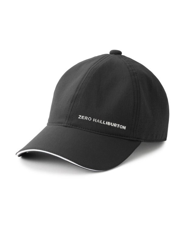 ZERO HALLIBURTON 【快適フィット】メタリックロゴキャップ 85063 ブラック