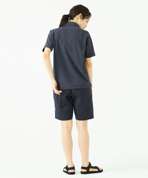 JOSEPH ABBOUD MOUNTAIN OGハイパワーストレッチ ショートパンツ ネイビー系