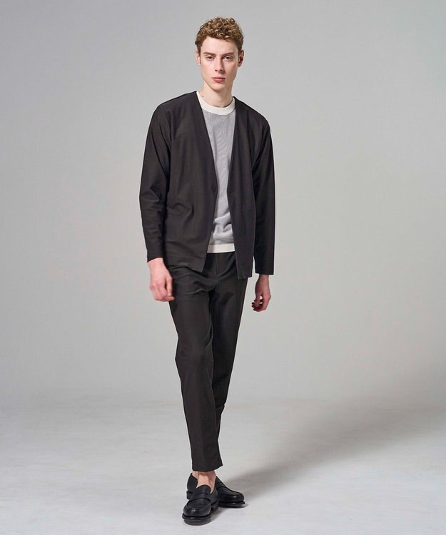 JOSEPH HOMME 【新色追加】エアトールストレッチ　カーディガン ＜新色＞ダークブラウン系