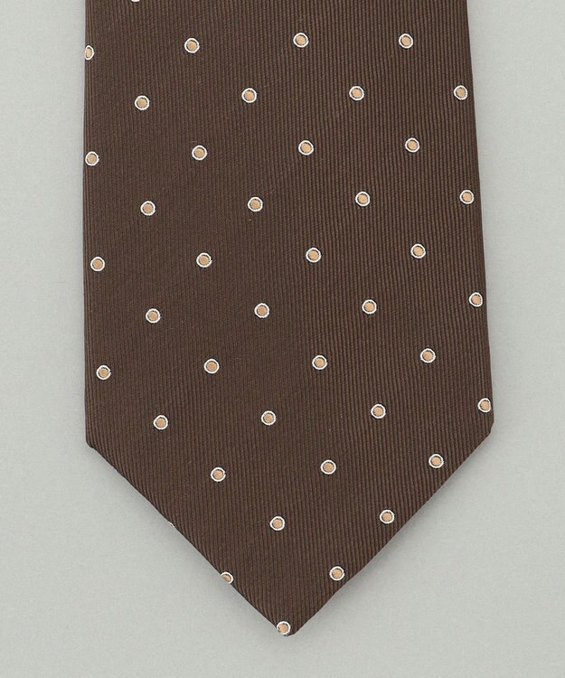 GOTAIRIKU 【日本製】西陣ネクタイ＿BROWN ダークブラウン系6