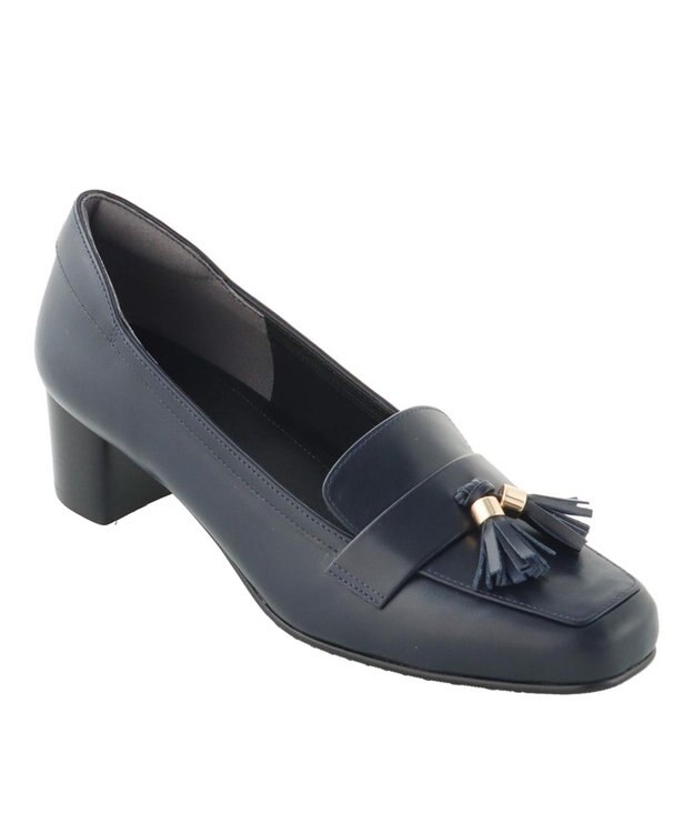 REGAL FOOT COMMUNITY 【リーガルレディース】F90Q タッセル付きパンプス ネイビー