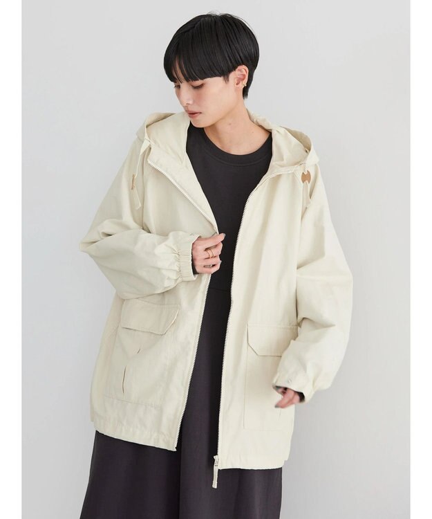 AMERICAN HOLIC 撥水加工マウンテンパーカー Ivory