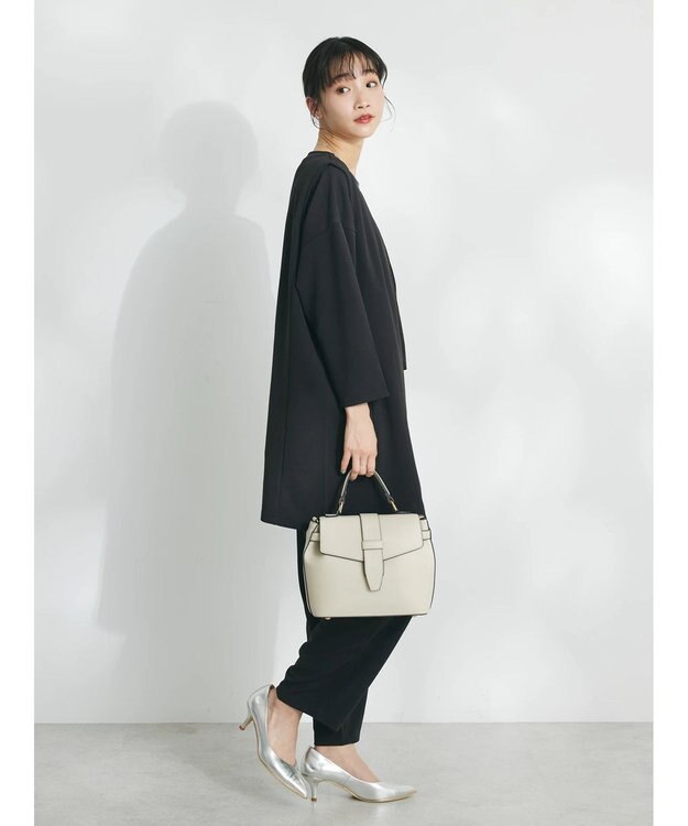 CRAFT STANDARD BOUTIQUE ジョーゼットロングジレ Black