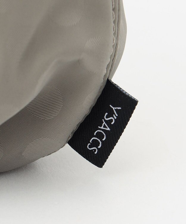 Y'SACCS Polka Dots　タックラウンドポシェット グレージュ