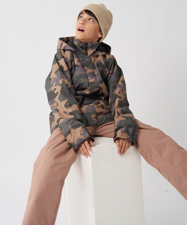 OP／FILA 【RUSTY】スノーウェア 上下セット 耐水圧10000mm カーキ