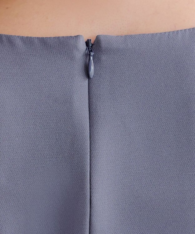 Tiaclasse L サイドベルトデザインワンピース ブルー