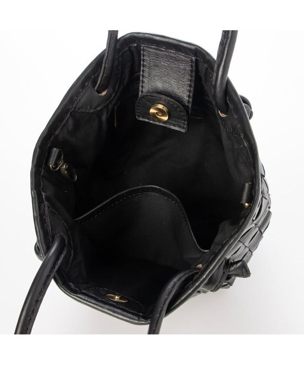 UNBILLION ピークスピーク PEAKS PEAK / 牛革レザーメッシュ3wayトートS ブラック