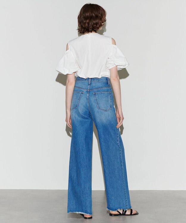 NAVE 【Nave　撥水機能・UVカット・透湿・接触冷感】ナイロンワッシャー ブラウス ホワイト系