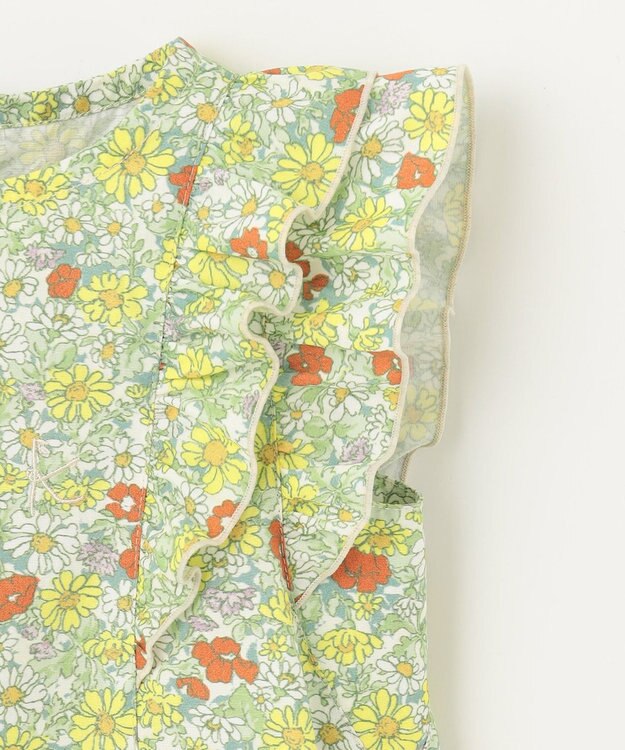 組曲 KIDS 【80-90cm】マーガレットガーデン セットアップ イエロー系5