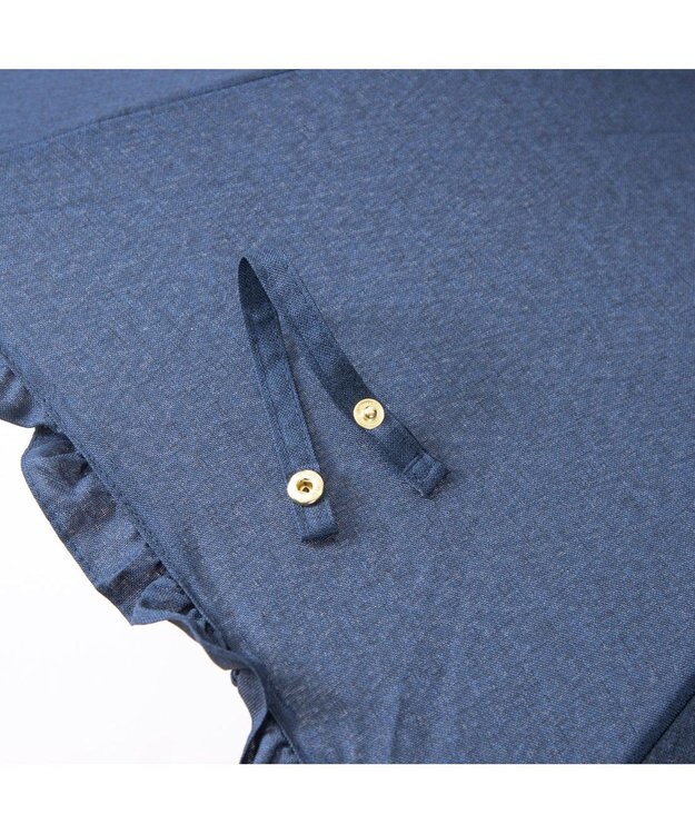 UNBILLION カシュネ cachenez / 【晴雨兼用】【日傘】 シャンプレーフリルショートパラソル ネイビー