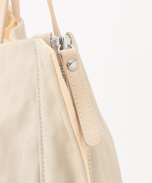 Y'SACCS 小西真奈美×Y'SACCS　Polka Dots デイリートートバッグ アイボリー