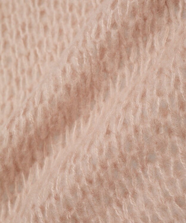 AMERICAN HOLIC モヘアライク配色ニットプルオーバー Light Pink