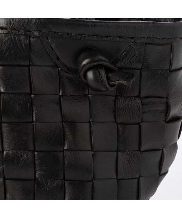 UNBILLION ピークスピーク PEAKS PEAK / 牛革レザーメッシュ3wayトートS ブラック