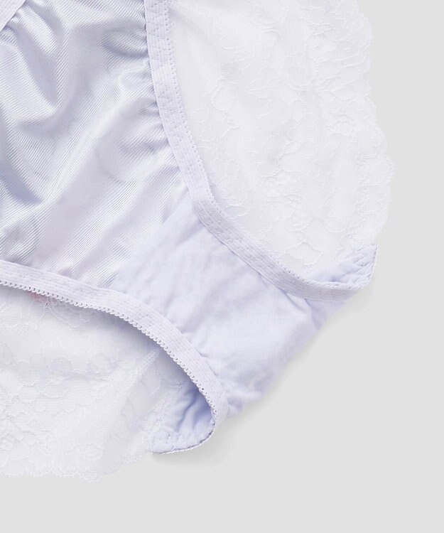 San-ai Resort（三愛水着楽園） 【SALE】エレガントコレクション2403バックレースショーツ 【northerly】 パープル