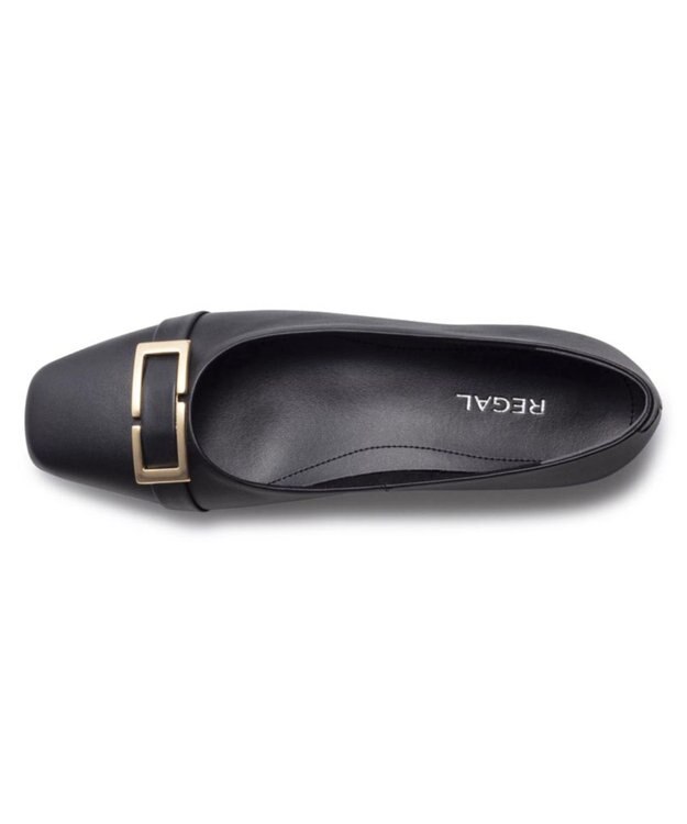 REGAL FOOT COMMUNITY 【リーガルレディース】F90R 晴雨兼用フラットパンプス フラットシューズ ブラック