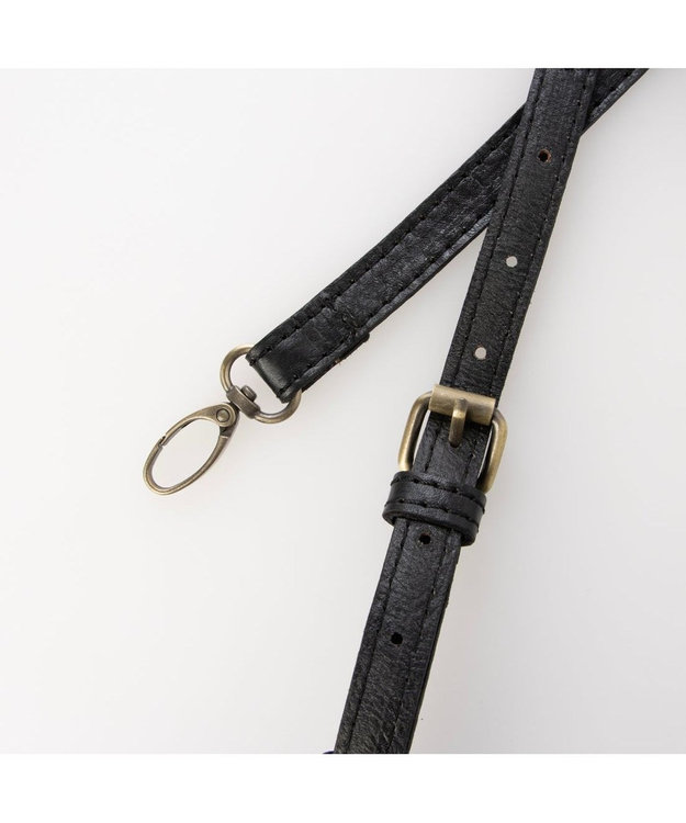 UNBILLION ピークスピーク PEAKS PEAK / 牛革レザーメッシュ3wayトートS ブラック