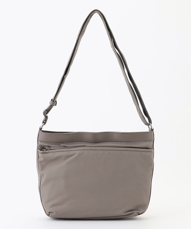 Y'SACCS コーデュロイライクナイロンショルダー グレージュ