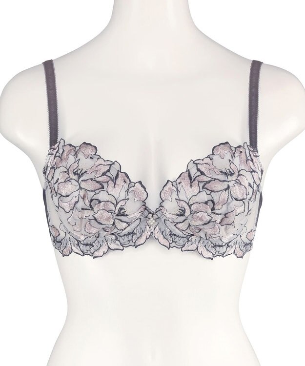 San-ai Resort（三愛水着楽園） エレガントコレクション【2411】単品ブラBCDカップ 【northerly】 グレー