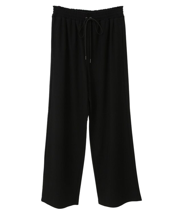 Green Parks カラーイージーパンツ Black