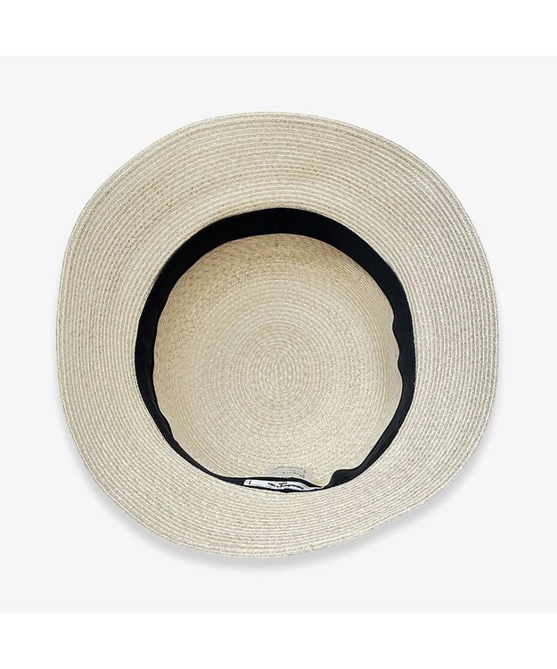 林八百吉商店 un chapeau  リネンブレードハット ホワイト