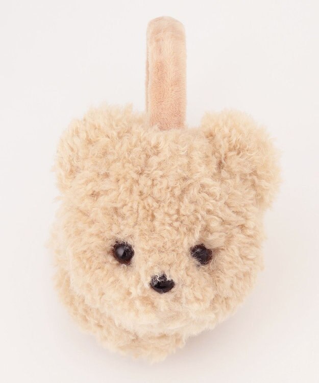 ANY KIDS アニマル ふわふわ イヤーマフ クマ