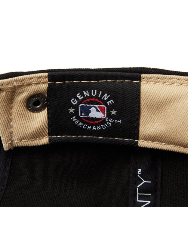 WEGO 【ユニセックス着用ITEM】NEWERA　9TWENTY　MLB　Khaki　Sweat　Band ブラック