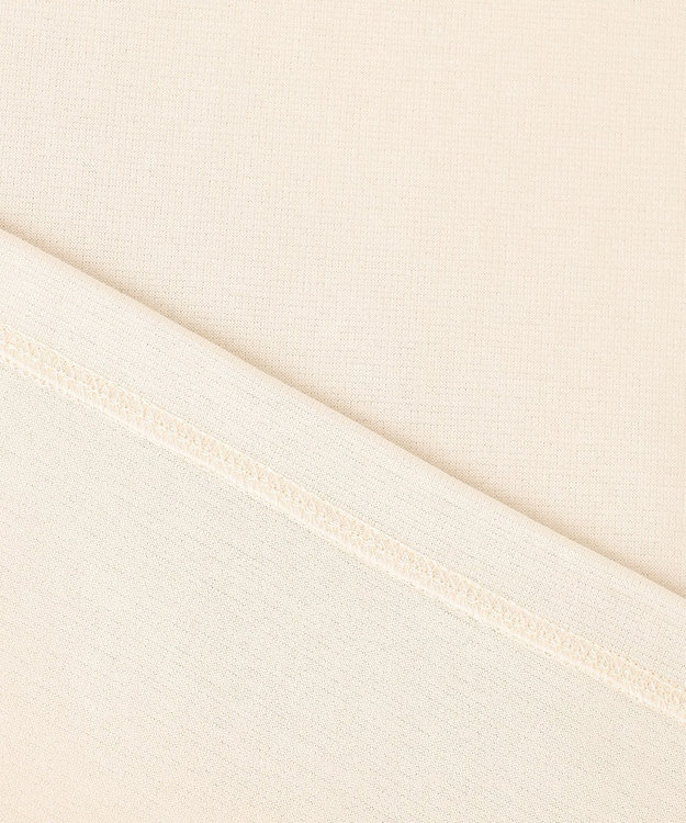 uncrave ダブルフェイスジャージー ノースリーブカットソー エクリュ