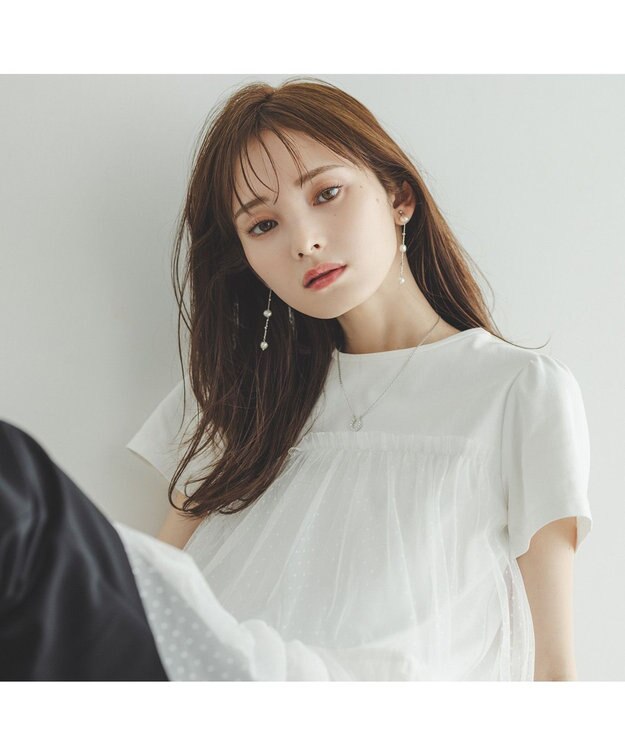 TOCCA 【美人百花掲載】【消臭】PLAY PARACHUTE Tシャツ アイボリー系