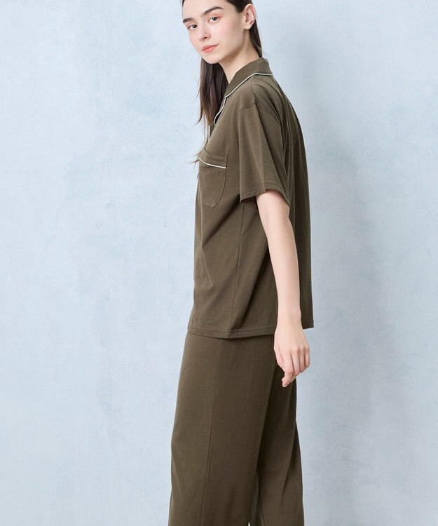 une nana cool 【綿100％】強撚天竺半袖パジャマ MADE WITH LIBERTY FABRIC OV