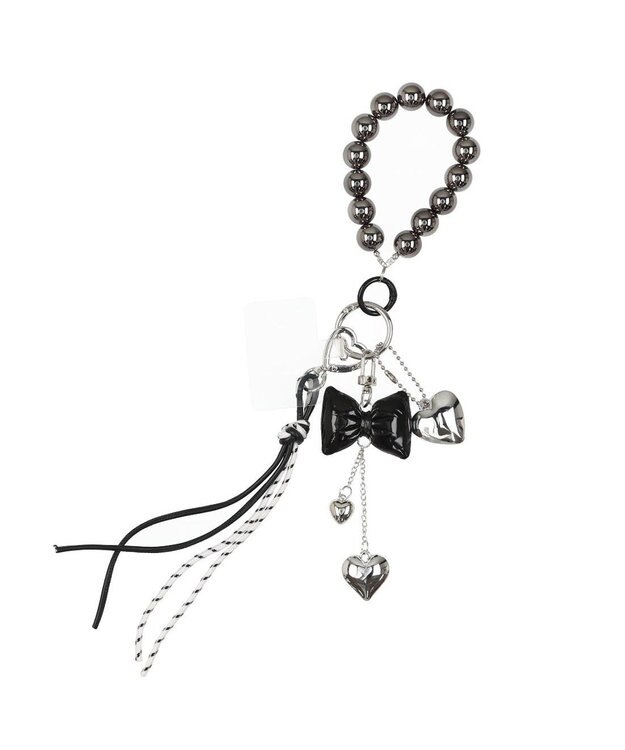 UNBILLION カシュカシュ cachecache / リボンチャーム ブラック