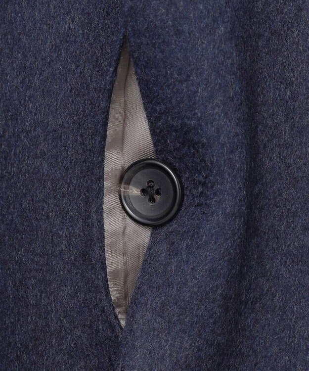 GOTAIRIKU GOLD LABEL/WEB&一部店舗限定【COLOMBO】ピュアカシミヤ チェスターコート ダルブルー系