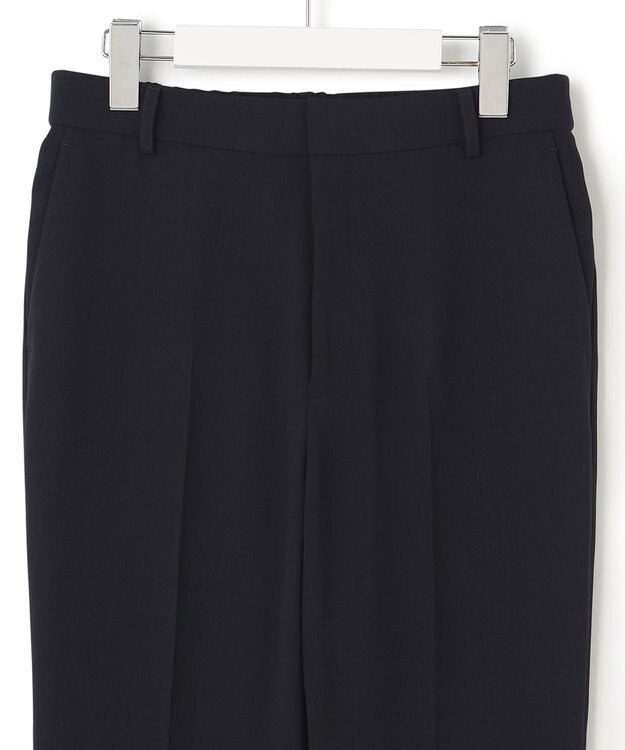 23区 L 【セットアップ対応/洗える】合繊 セットアップ テーパードパンツ ネイビー系