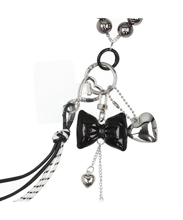 UNBILLION カシュカシュ cachecache / リボンチャーム ブラック