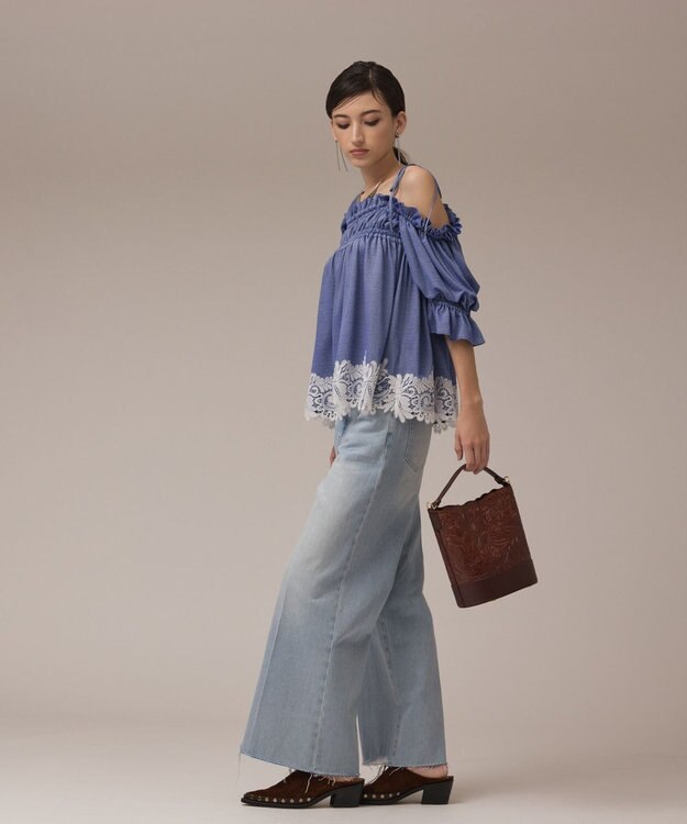 GRACE CONTINENTAL Mini Bucketbag タンブガッティ