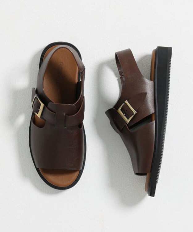 REGAL FOOT COMMUNITY 【リーガルカジュアル】64HL サンダル ダークブラウン