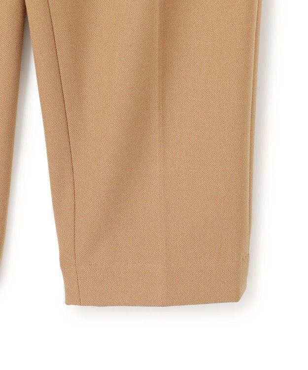 UNFILO beauty warm テーパードパンツ キャメル