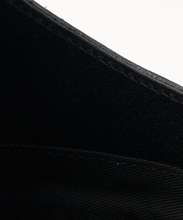 russet スムースレザー2WAYミニトートバッグ(CE-1676) Black