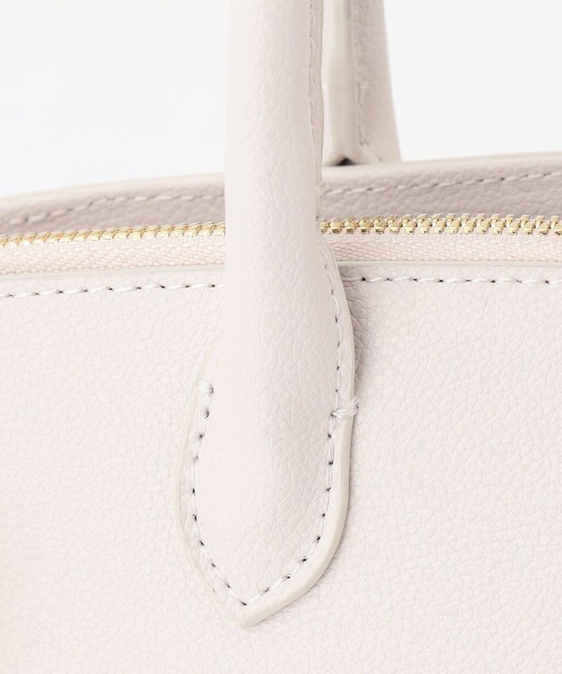 TOCCA HAPPY KEY LEATHERBAG レザーバッグ アイボリー系