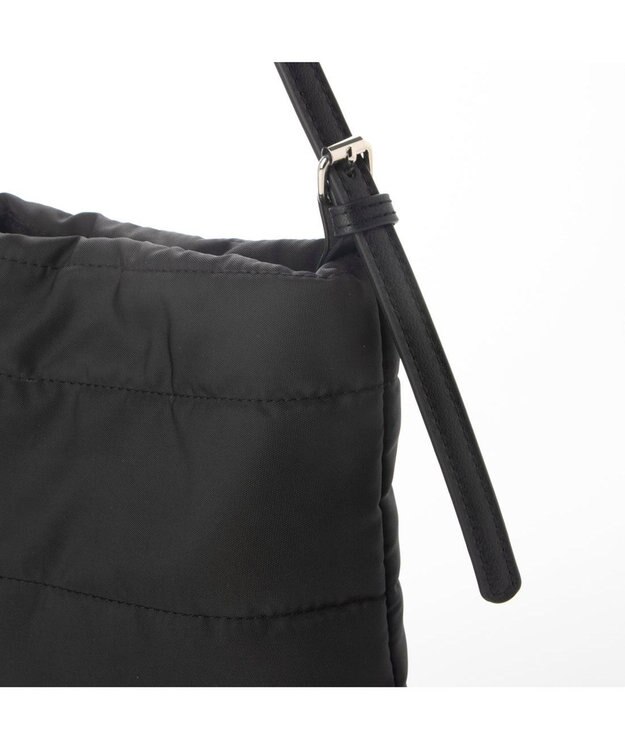 UNBILLION カシュカシュ cachecache / キルティングベルトハンドルミニトート ブラック