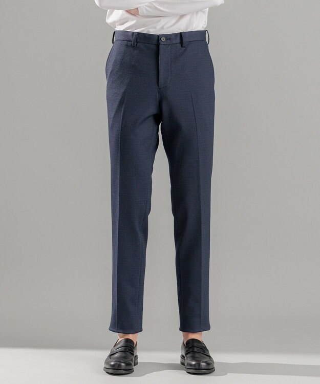 JOSEPH HOMME ウーブンジャガードジャージー  /  CITY ネイビー系