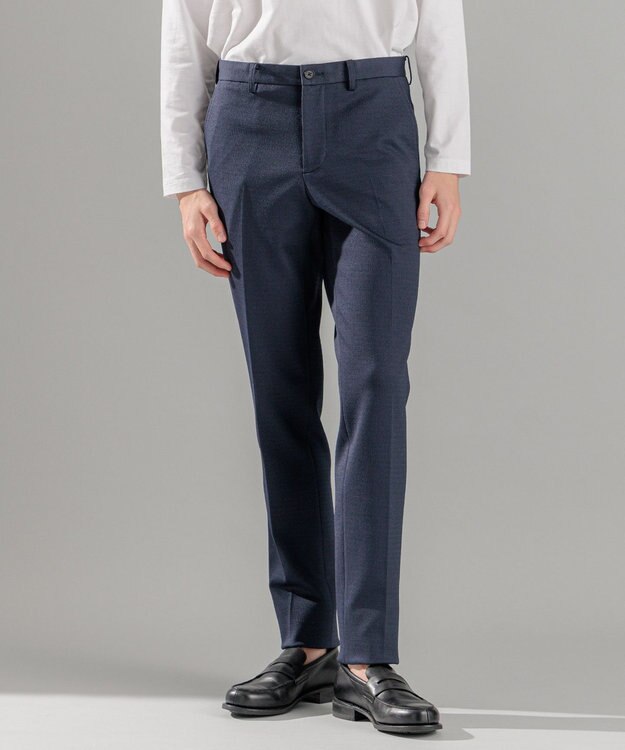 JOSEPH HOMME ウーブンジャガードジャージー  /  CITY ネイビー系