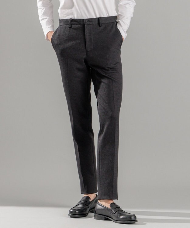 JOSEPH HOMME ウーブンジャガードジャージー  /  CITY ブラック系