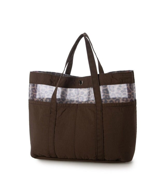 UNBILLION カシュカシュ cachecache / ナイロン×メッシュバッグインバッグ レオ
