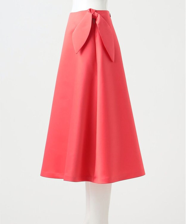 23区 【R(アール)】ハイフォルムサテン スカート グァバピンク系