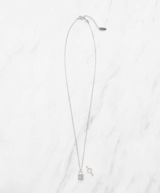 TOCCA HAPPY KEY CHARM NECKLACE ネックレス シルバー系