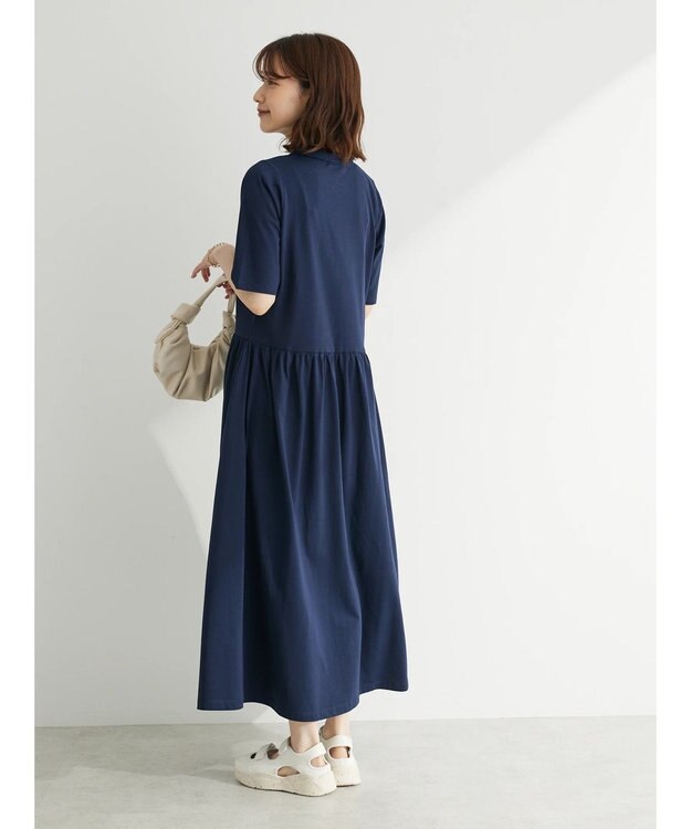 Green Parks ・ＳＵＧＡＲ　ＳＰＯＯＮ　ポロカットワンピース Navy