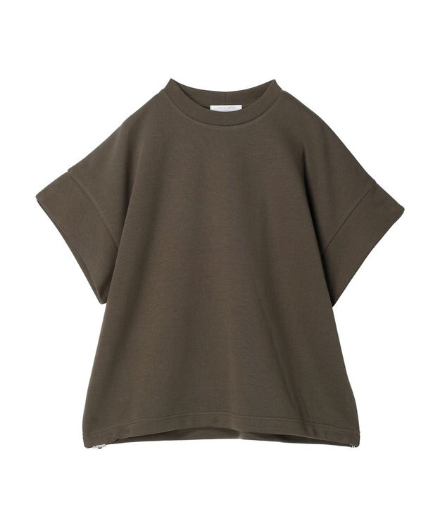 Green Parks 裾ドロストポンチプルオーバー Khaki